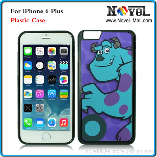 New 2D Sublimation Plastic Cell Phone Case for iPhone6+